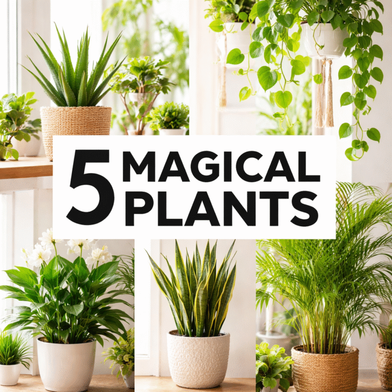5 Magical Plants.